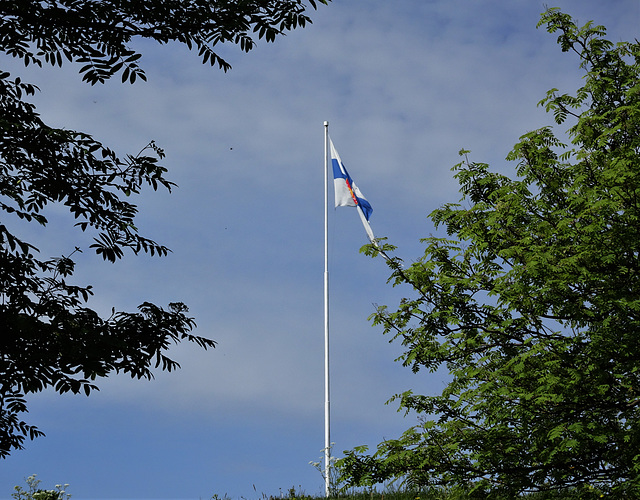 Finnish flag, Suomenlinna