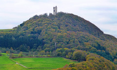 DE - Niederdürenbach - View of Burg Olbrück