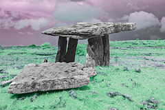 Poulnabrone Dolmen -County Clare, Ireland