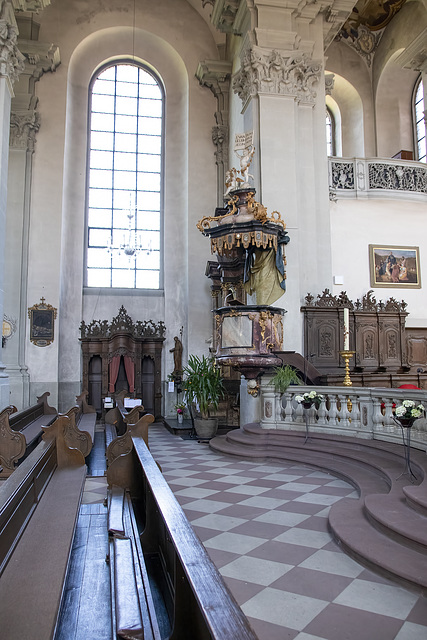 Amorbach 2018, St. Gangolf Kirche (Barockarchitektur)