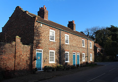 Cottages opposite Helperby Hall, Helperby, North Yorkshire