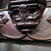 knowle church, warks (8)c15 misericord with a lion between a unicorn and ?antelope