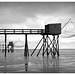 Pêcheries dans la baie de bourgneuf.