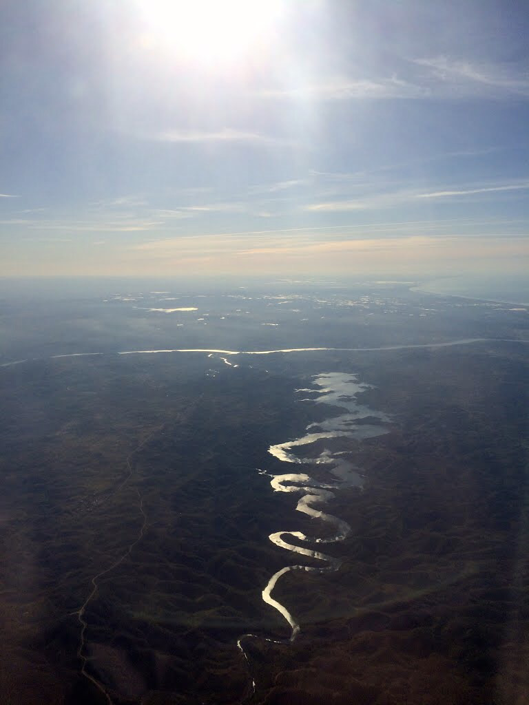 Barragem de Odeleite and the Rio Guardiana, early morning