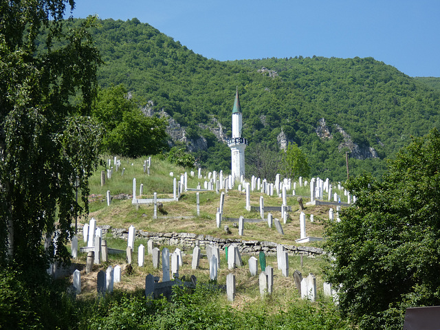 Travnik- View from Stari Grad Fortress