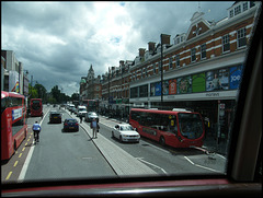 clouds gather in Brixton