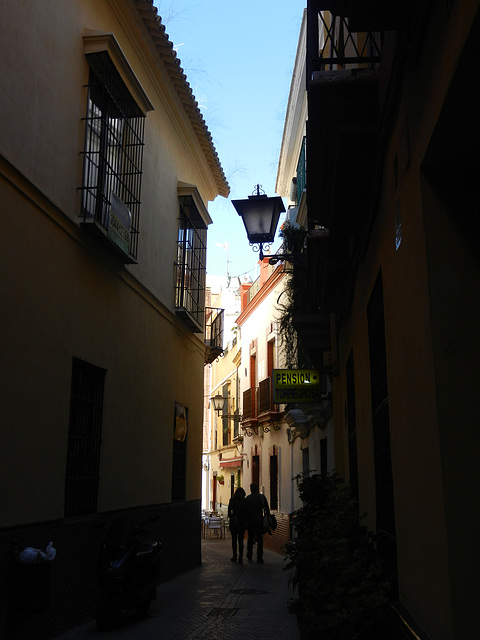 Sevilla Una calle del centro histórico