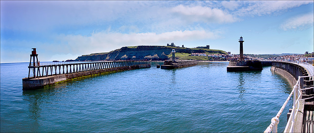 The entrance to Whitby