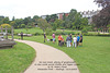 Alexandra Park Hastings across the Middle & Upper Lawns to St Helen's Road 12 8 2023