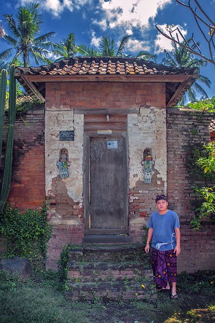 In Bali Aga village Tenganan