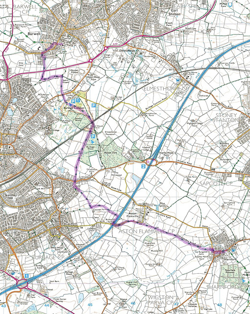 Leicestershire Round (1) Sharnford to Barwell (6m)