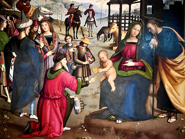 Perugia 2023 – Galleria Nazionale dell’Umbria – Adoration of the Magi