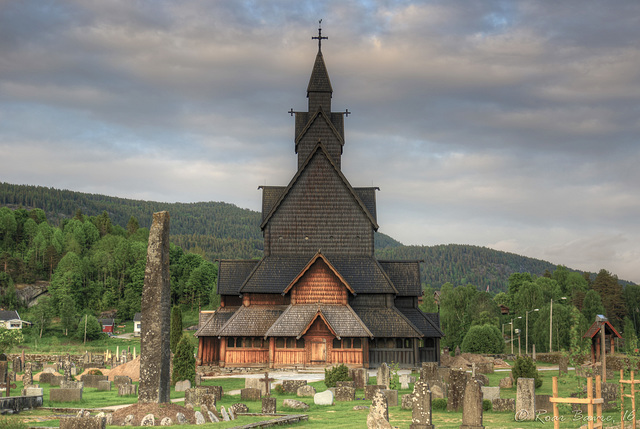 Heddal stavechurch.