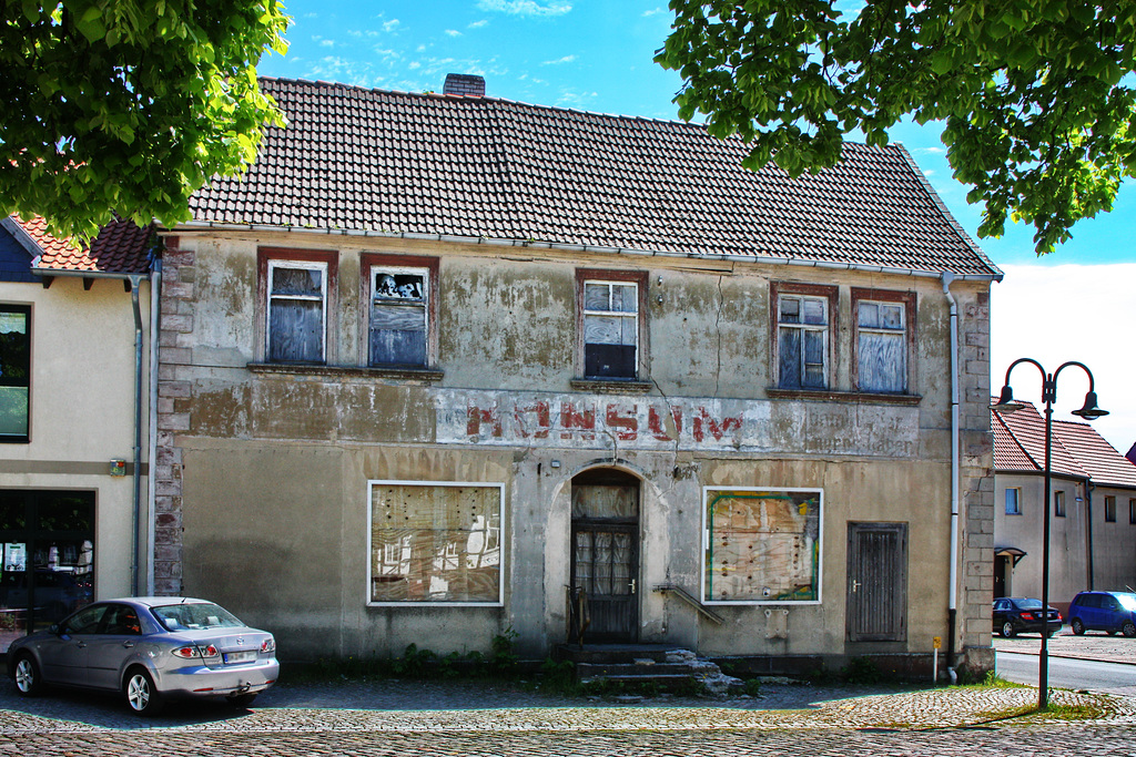 Calvörde, ehemalige KONSUM-Verkaufsstelle