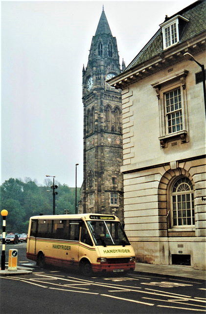 Rossendale Transport 65 (F165 DET) in Rochdale – 1 Nov 1997 (375-16A)