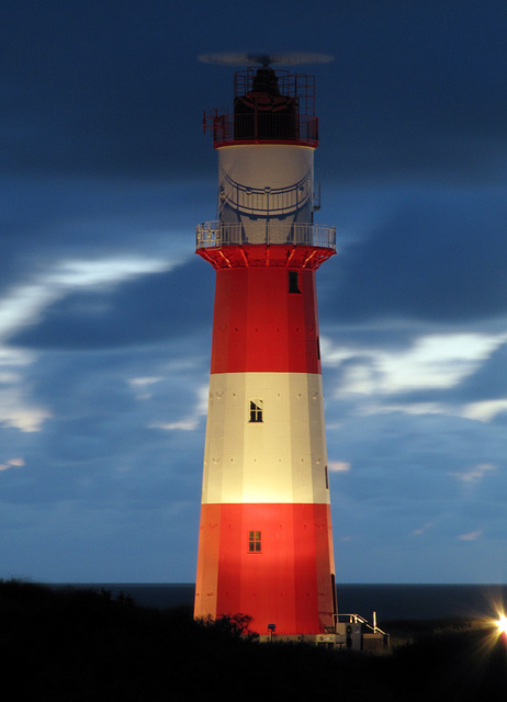 Elektrischer Leuchtturm auf Borkum