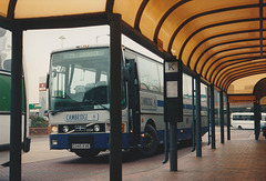 Cambridge Coach Services D345 KVE at Heathrow - 2 Dec 1990