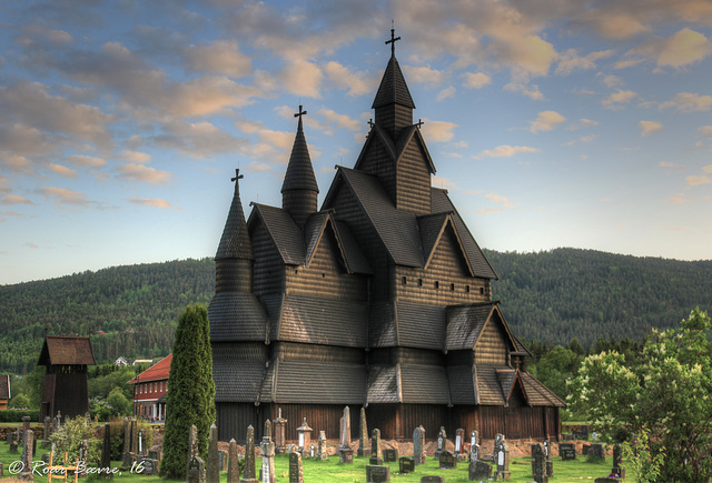 Heddal stavechurch.