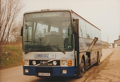 Cambridge Coach Services D345 KVE at Waterbeach - 2 Dec 1990