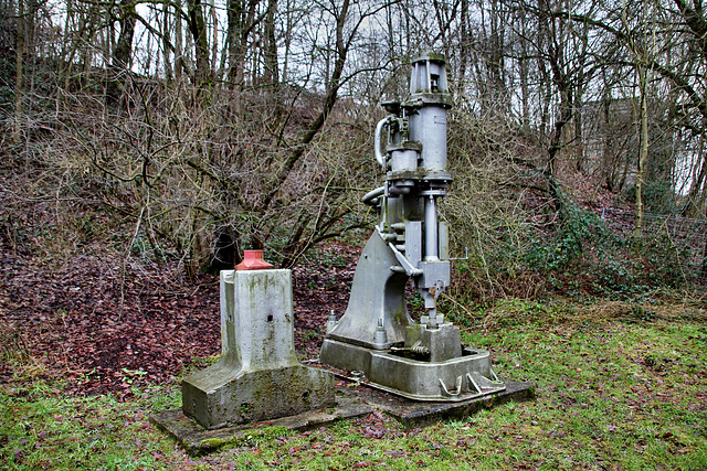 Park am Malakowturm: Alter Dampfhammer (Sprockhövel) / 24.12.2017