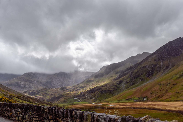 Welsh mountains near Betws y coed