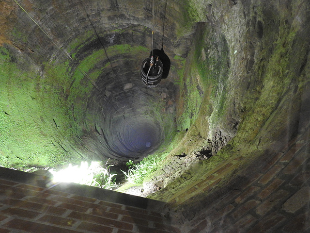 Brunnen auf der Festung Königstein