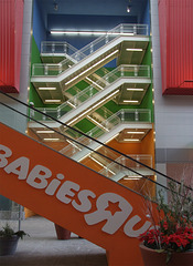 Rego Center Escalator and Staircase, January 2011