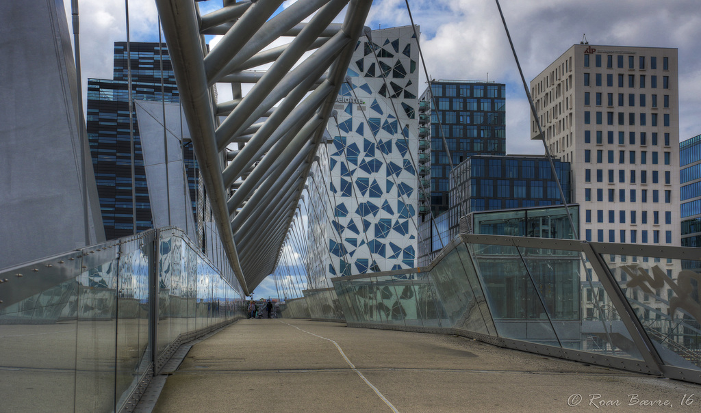 Akrobaten bridge, Oslo.