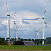Windpark an der Unterelbe