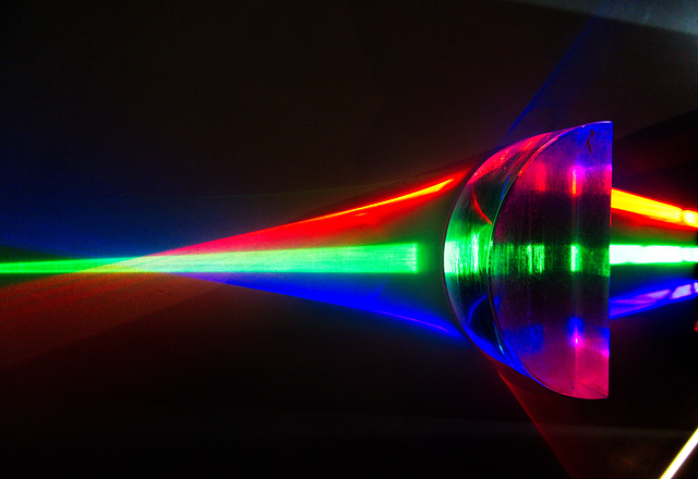 Prismazerstreungssammellinse