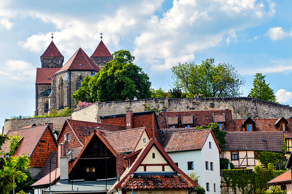 Stiftskirche St. Servatius auf dem Quedlinburger Schlossberg (2*PiP)