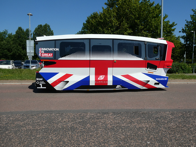 Autonomous vehicle trial, Cambridge - 16 Jun 2021 (P1080609)