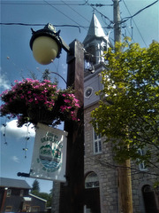 Lampadaire de bouquet religieux