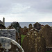 sea-facing headstones at Skaill, cemetary of Deerness, Orkney Main