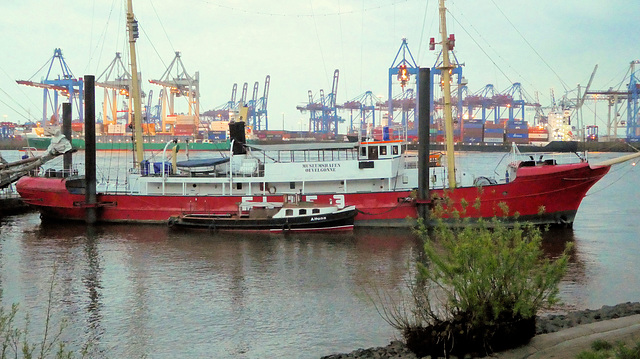 Warum man ein Feuerschiff nicht "Löschen" muss!