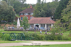 Alexandra Park Hastings The Park Cafe 12 8 2023