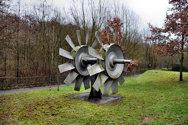 Park am Malakowturm: Lüfterrad (Sprockhövel) / 24.12.2017