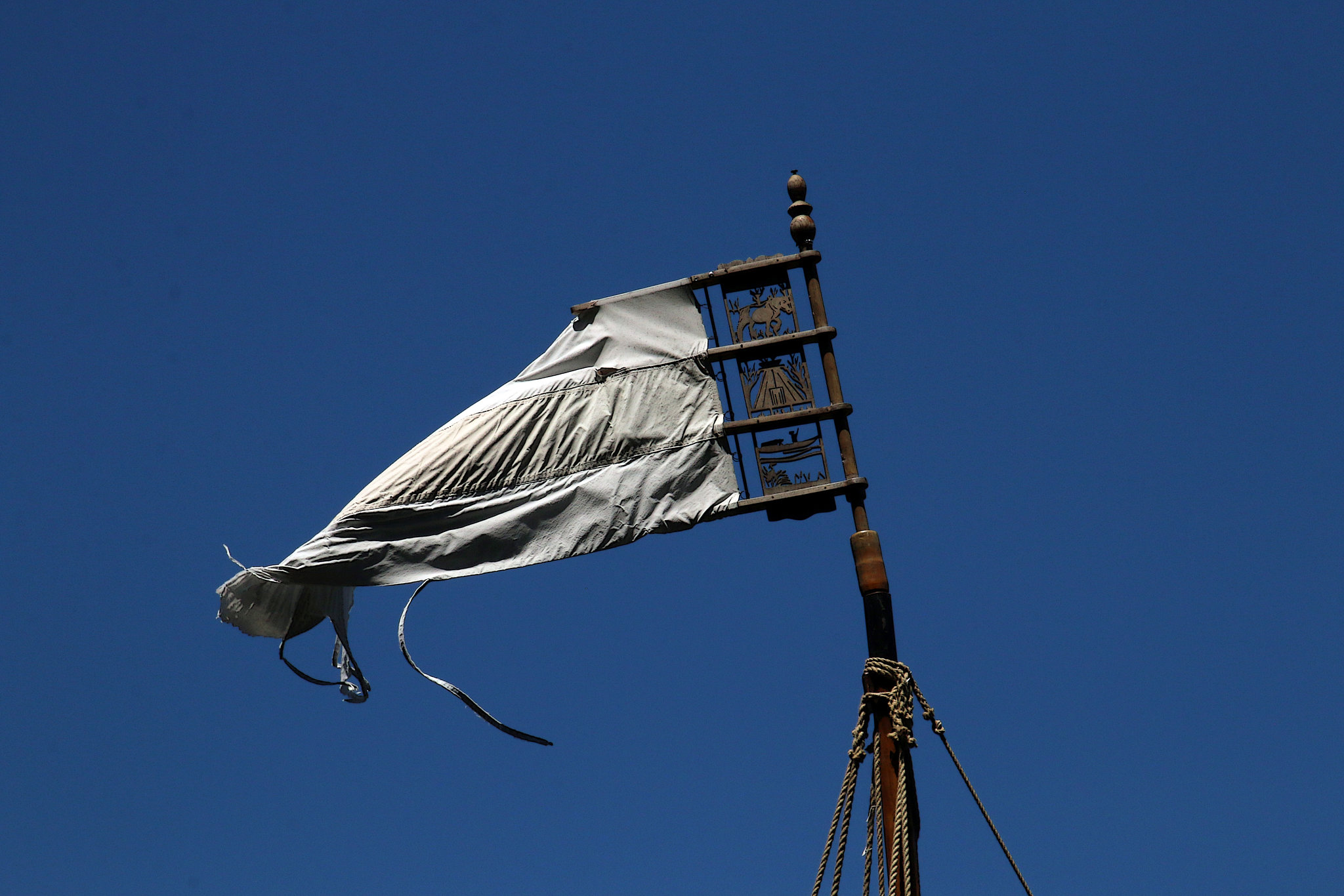 Un Girouet , blason des mariniers de Loire .