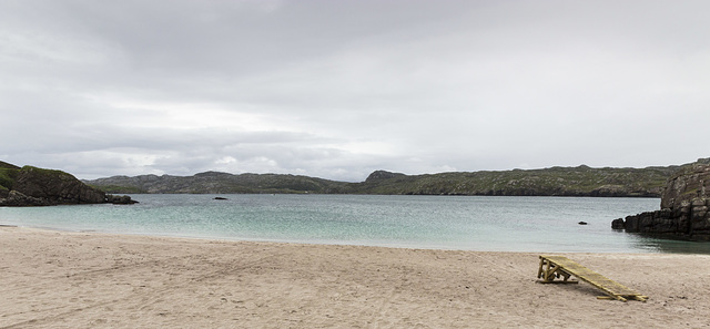 Handa Island - landing beach