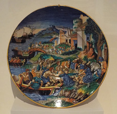 Plate with the Abduction of Helen in the Getty Center, June 2016