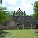 Mexico, Ruins of Main Building in Abandoned Hacienda Mucuyche