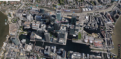 London Canary Wharf Google view