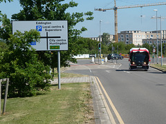 Autonomous vehicle trial, Cambridge - 16 Jun 2021 (P1080630)