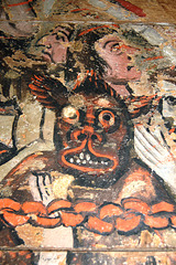 Detail of the Wenhaston Doom Painting, Saint Peter's Church, Wenhaston, Suffolk