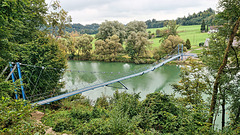 Iller-Hängebrücke bei Altusried (2 PicinPic)