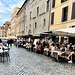Rome 2025 – Outdoor dining on the Via del Portico d’Ottavia