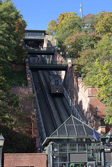 A ride on the Budapest Castle Hill Funicular