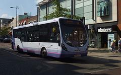 DSCF1687 First Eastern Counties SN64 CRZ in Norwich - 11 Sep 2015