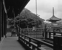 Prayer at a temple