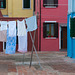 Jour de lessive à Burano